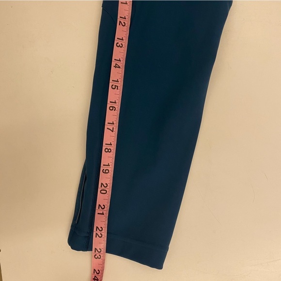 Lululemon || Lead The Pack Crop 23" Nile Blue Teal 8 - Picture 8 of 8